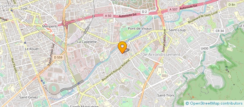 localisation de l'entreprise LE GOUT DE LA MEDITERRANEE à MARSEILLE 1