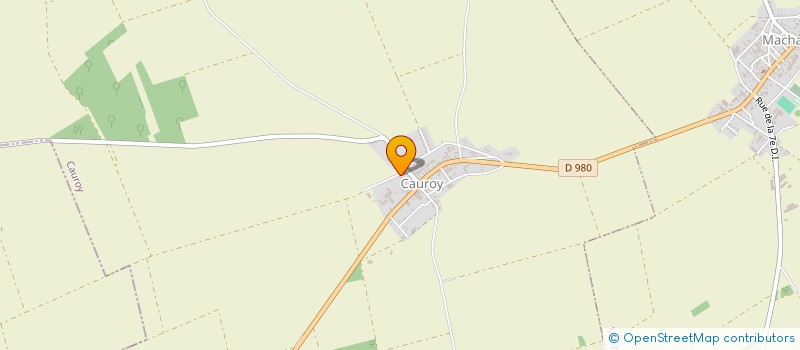 localisation de l'entreprise LE GOUT DE NOS TERROIRS  CAUROY