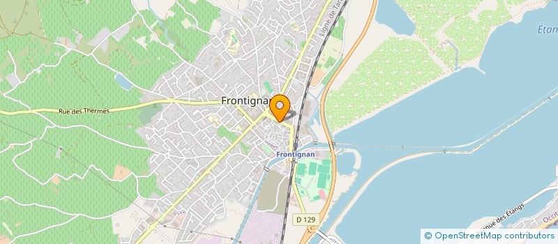 localisation de l'entreprise LE GOUT DES HOTES à FRONTIGNAN