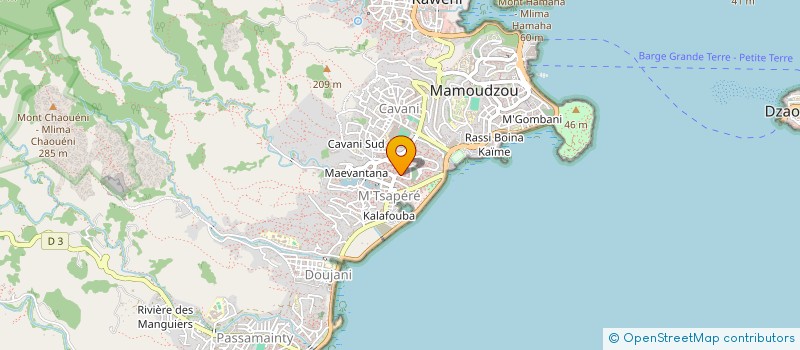 localisation de l'entreprise LE GOUT DES ILES  MAMOUDZOU