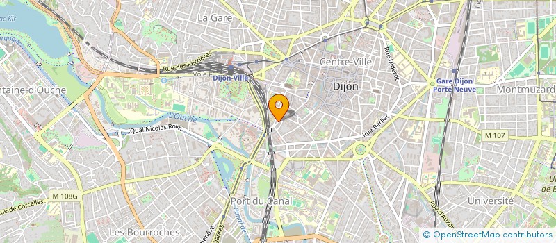 localisation de l'entreprise LE GOUT DES SENS à DIJON
