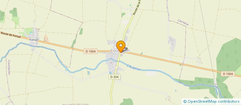 localisation de l'entreprise LE GOUT DES TROPIQUES  COURTACON