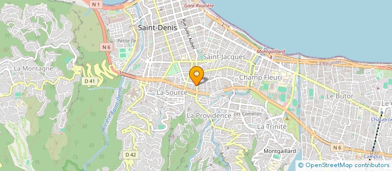 localisation de l'entreprise LE GOUT DES Z'AUTRES à SAINT-DENIS