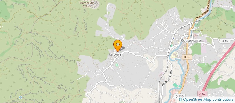 localisation de l'entreprise LE GOUT DU BONHEUR  ROQUEVAIRE