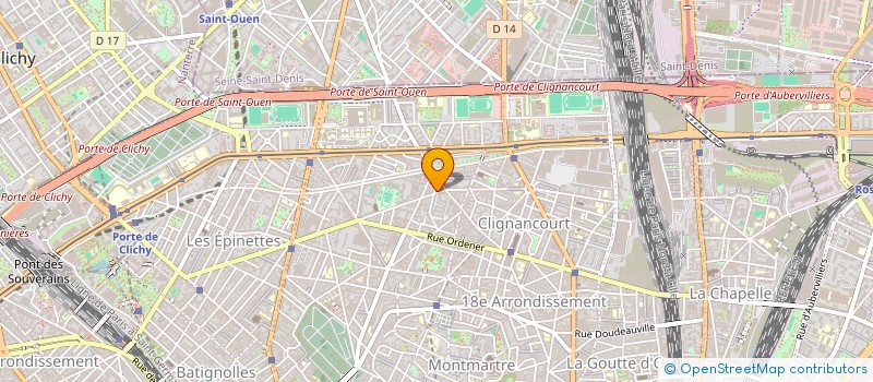 localisation de l'entreprise LE GOUT DU FOUTA  PARIS