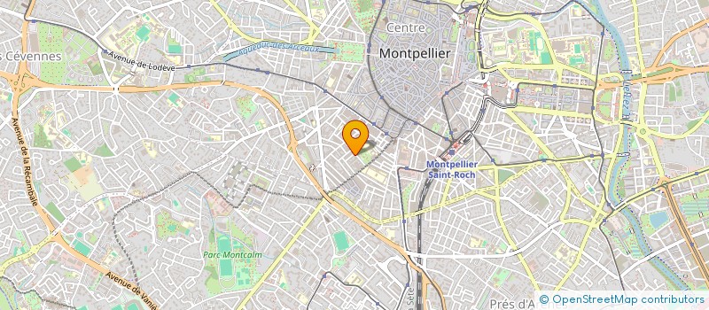localisation de l'entreprise LE GOUT DU JOUR à MONTPELLIER
