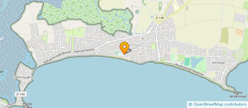 localisation de l'entreprise LE GOUT DU LARGE à DAMGAN