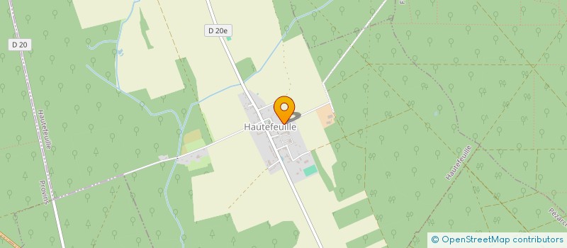 localisation de l'entreprise LE GOUT DU MIEL  HAUTEFEUILLE