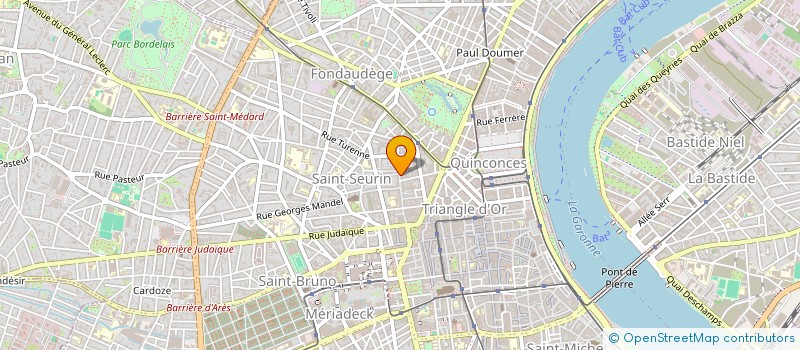 localisation de l'entreprise LE GOUT DU PAPIER à BORDEAUX