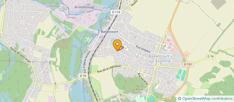 localisation de l'entreprise LE GOUT DU PARADIS  BALLANCOURT-SUR-ESSONNE