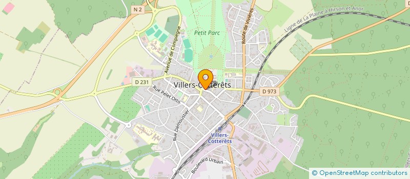localisation de l'entreprise LE GOUT DU SAKE à VILLERS-COTTERETS