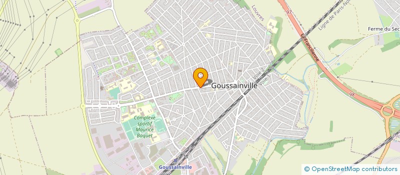 localisation de l'entreprise LE GOUT S INVITE  GOUSSAINVILLE