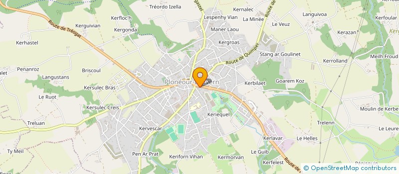 localisation de l'entreprise LE GOUTER BIGOUDEN à PLONEOUR-LANVERN