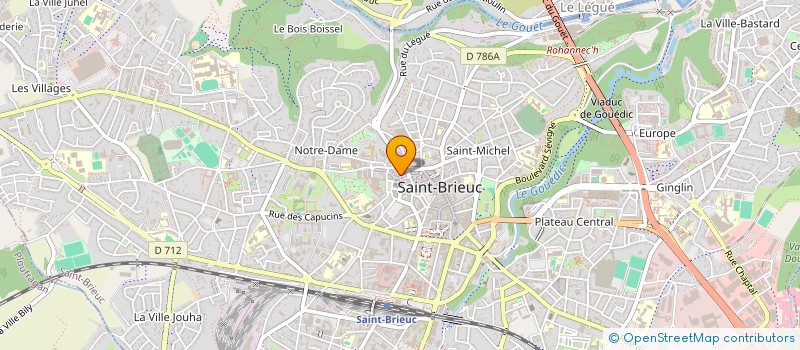 localisation de l'entreprise LE GOUTER COMPLICE à SAINT-BRIEUC