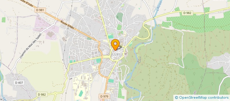 localisation de l'entreprise LE GOUTER D'UZES à UZES