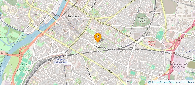 localisation de l'entreprise LE GOUVERNAIL à ANGERS