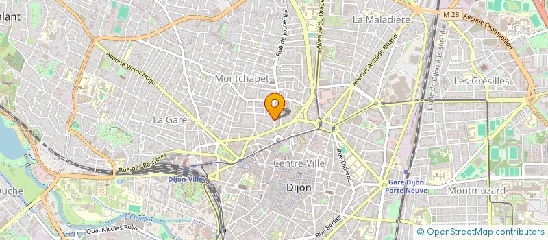 localisation de l'entreprise LE GRAAL à DIJON