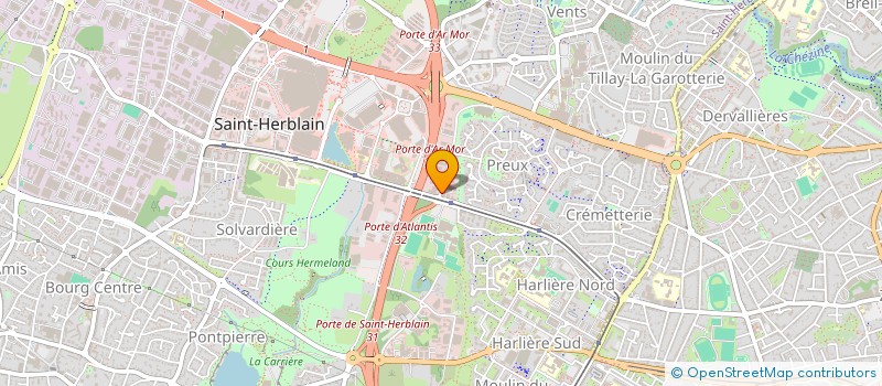 localisation de l'entreprise LE GRAIN D'ANTAN  MELLE