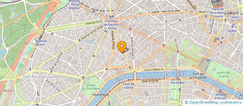 localisation de l'entreprise LE GRAIN DE SABLE DORE  PARIS