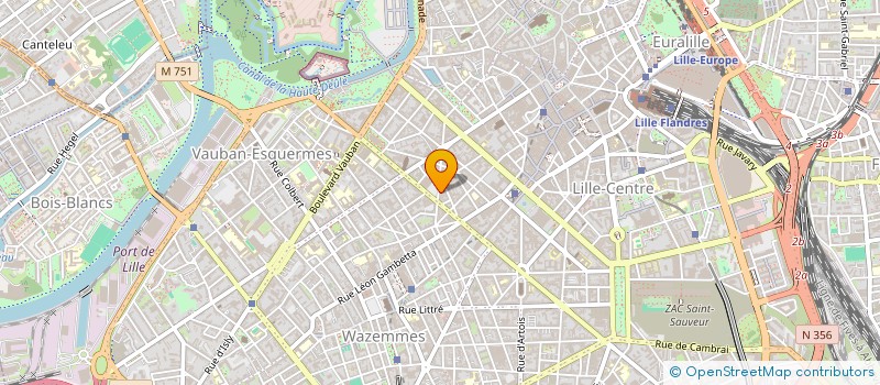 localisation de l'entreprise LE GRAIN DE SEL à LILLE