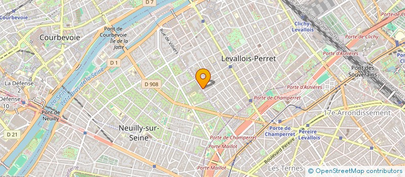 localisation de l'entreprise LE GRAIN DE SEL à LEVALLOIS-PERRET
