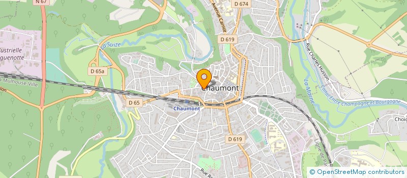 localisation de l'entreprise LE GRAIN DE SEL à CHAUMONT