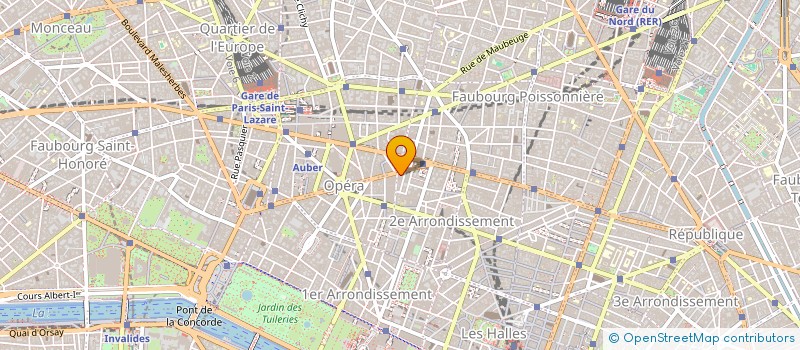 localisation de l'entreprise LE GRAMONT  PARIS