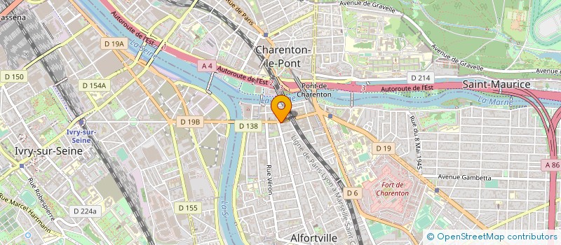 localisation de l'entreprise LE GRAND ALBERT 1ER à ALFORTVILLE