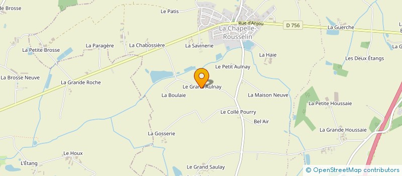 localisation de l'entreprise LE GRAND AULNAY à CHEMILLE-EN-ANJOU