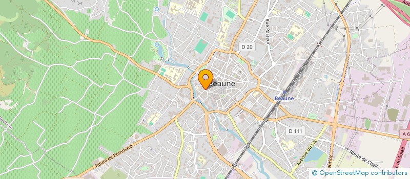 localisation de l'entreprise LE GRAND BALCON à BEAUNE