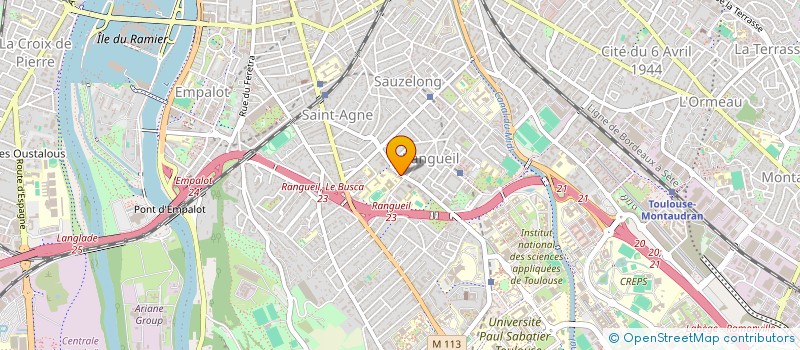 localisation de l'entreprise LE GRAND BAOBAB à TOULOUSE