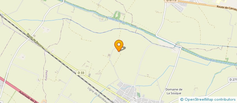 localisation de l'entreprise LE GRAND BASSIN  PEXIORA