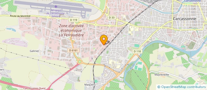 localisation de l'entreprise LE GRAND BAZAR à CARCASSONNE