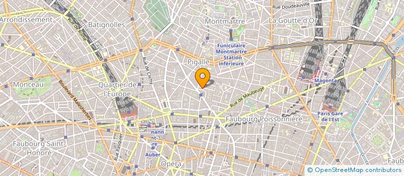 localisation de l'entreprise LE GRAND BEAUCHOT  PARIS