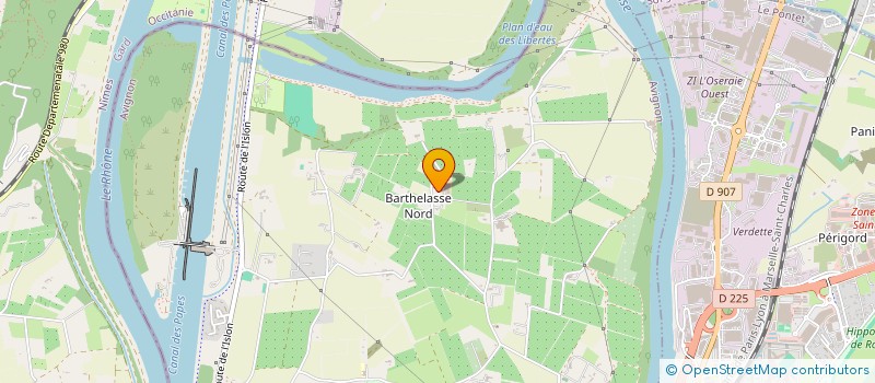 localisation de l'entreprise LE GRAND BOSQUET à AVIGNON