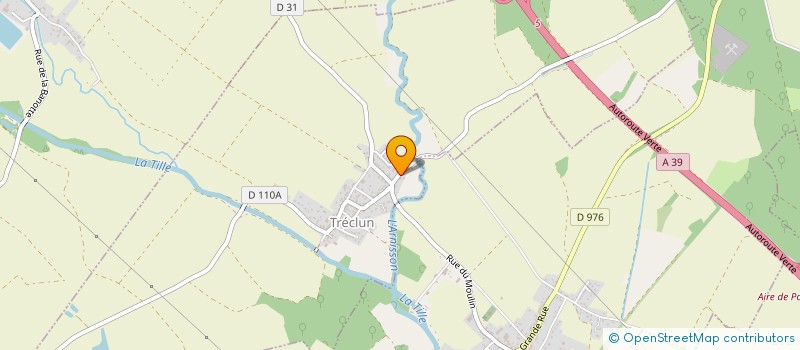 localisation de l'entreprise LE GRAND  BOULU  TRECLUN