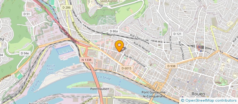 localisation de l'entreprise LE GRAND BOWLING INTERNATIONAL DE ROUEN à ROUEN