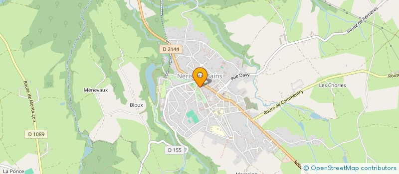 localisation de l'entreprise LE GRAND C  NERIS-LES-BAINS