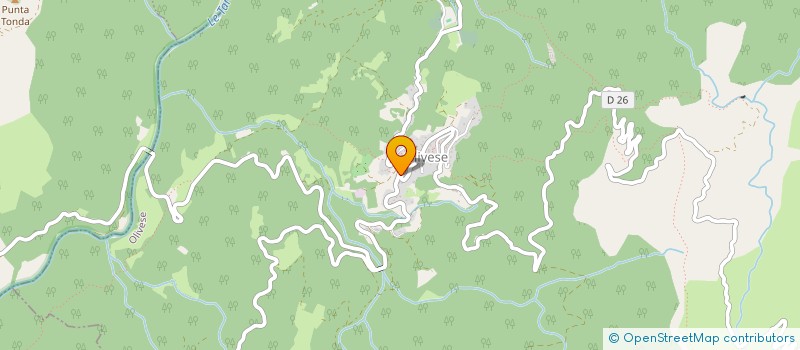 localisation de l'entreprise LE GRAND CABARET CORSE à OLIVESE