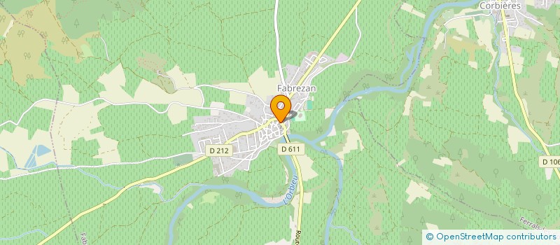 localisation de l'entreprise LE GRAND CAFE - CHEZ FRED  FABREZAN