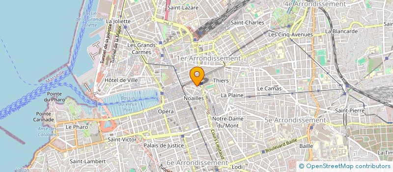 localisation de l'entreprise LE GRAND CAPUCIN à MARSEILLE 1ER