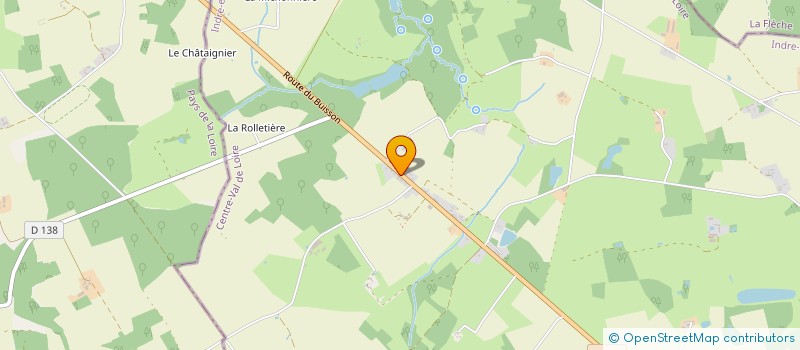 localisation de l'entreprise LE GRAND CERF  VILLIERS-AU-BOUIN