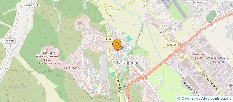 localisation de l'entreprise LE GRAND CHENE  SAINT-ANTONIN-SUR-BAYON