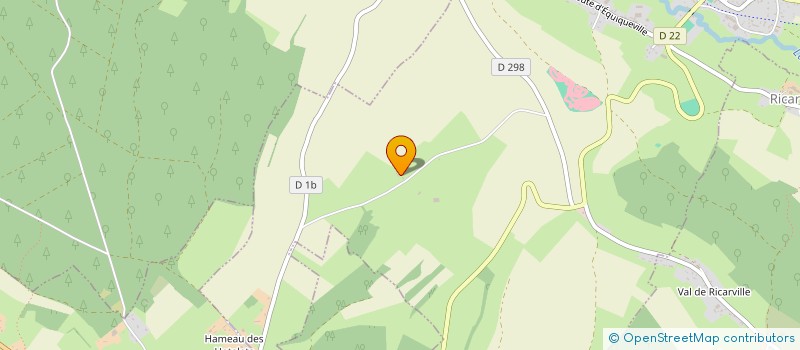 localisation de l'entreprise LE GRAND CHENE EARL  SAINT VAAST D'EQUIQUEVILLE