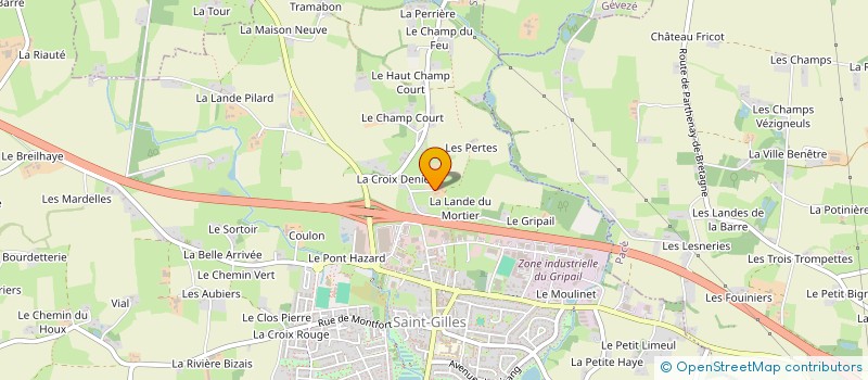 localisation de l'entreprise LE GRAND CLOS à SAINT-GILLES