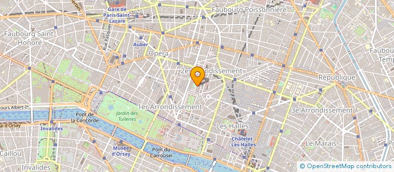 localisation de l'entreprise LE GRAND COLBERT  PARIS