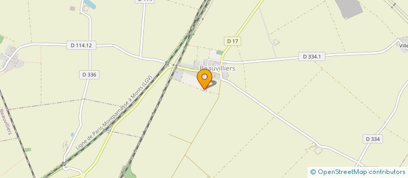 localisation de l'entreprise LE GRAND COLOMBIER à BEAUVILLIERS