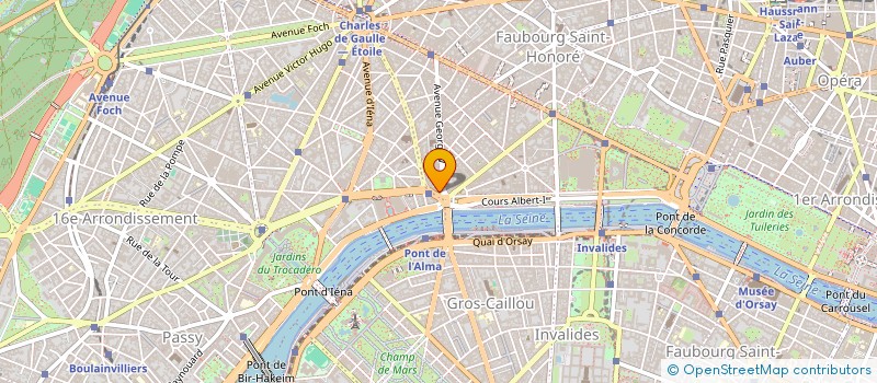 localisation de l'entreprise LE GRAND CORONA LB  PARIS