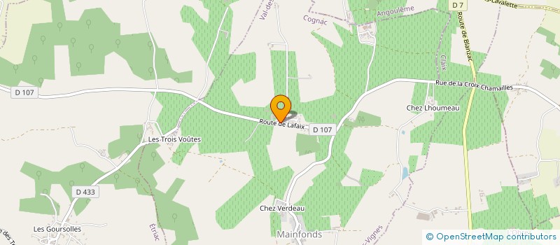 localisation de l'entreprise LE GRAND CYPRES à VAL DES VIGNES
