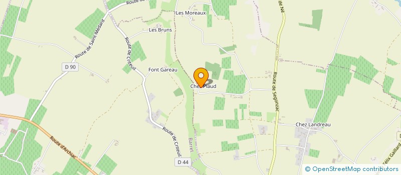 localisation de l'entreprise LE GRAND FIEF à LAGARDE-SUR-LE-NE